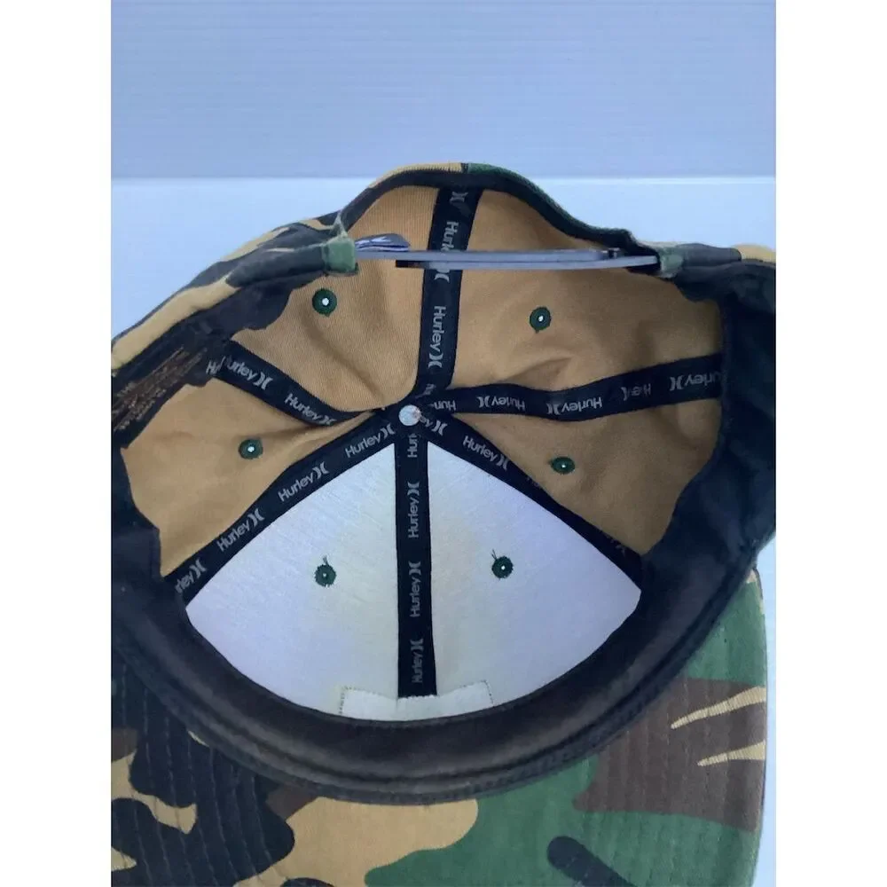 Hurley Unisex Camo Snapback Hat‎ Multicolor Adjustable Casual Cap